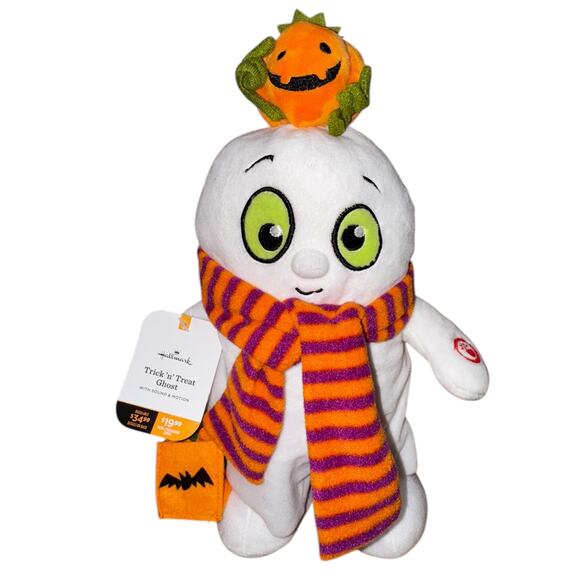 Hallmark Halloween Trick ‘n’ Treat ghost Animated plush Toy - Picture 1 of 1